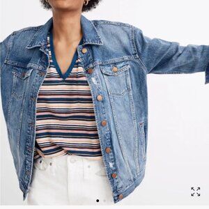 Madewell Oversized Denim Jean Jacket